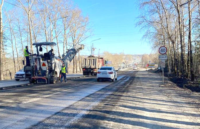 В Соликамском округе продолжается ремонт автомобильных дорог